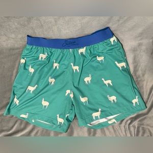 - Large 5.5” Llama “Weekends Only” Chubbies Loungewear Shorts with Pockets